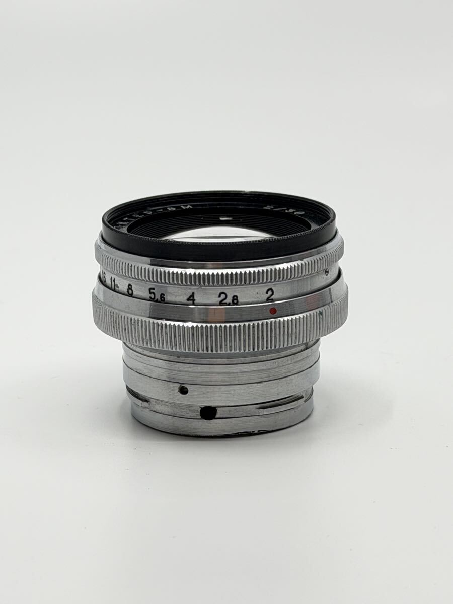 良品 分解清掃済 Jupiter-8M 50mm f2 旧コンタックスrfマウント(内爪) Contax ikon Contax rf 5