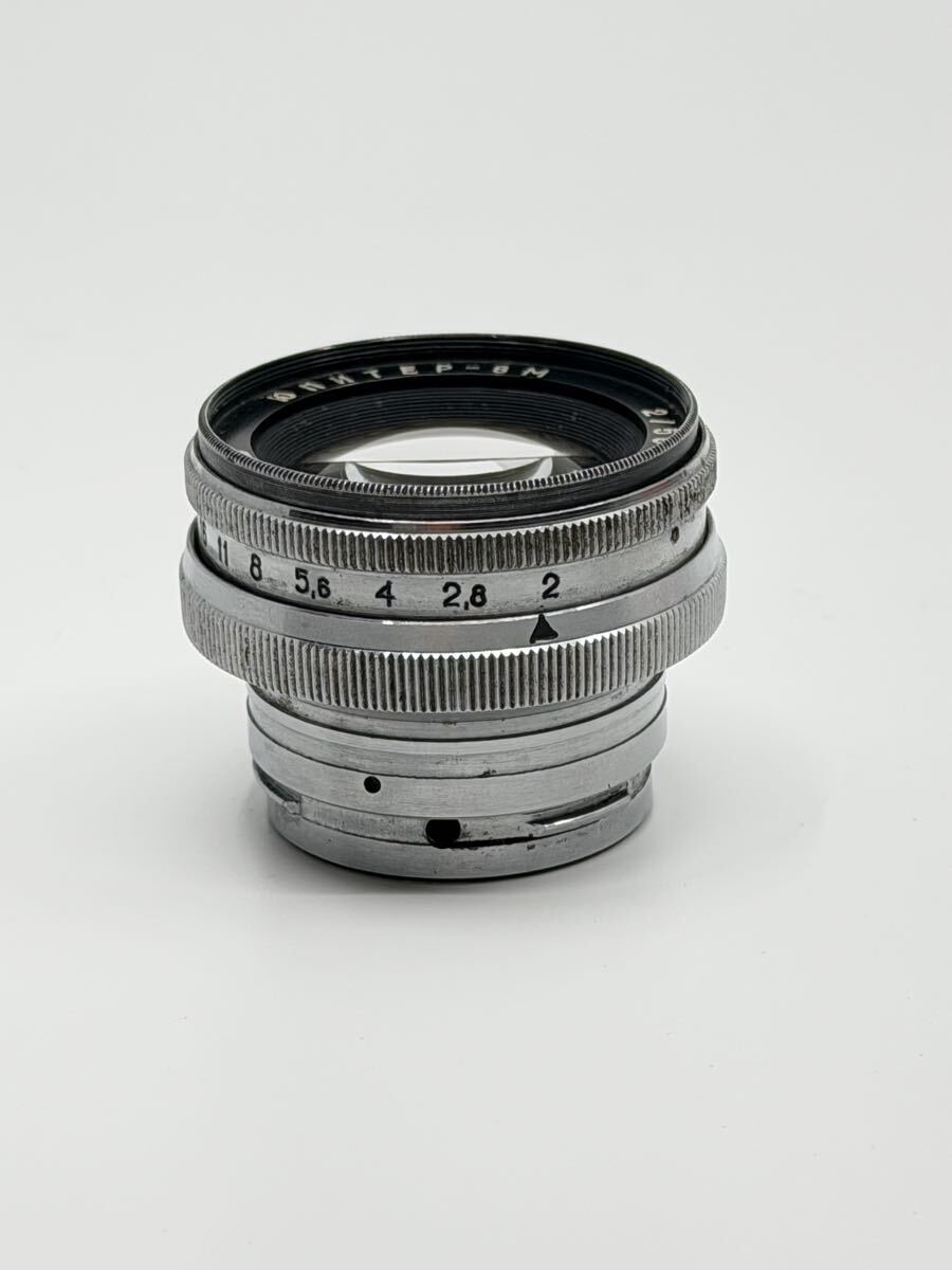 良品 分解清掃済 Jupiter-8M 50mm f2 旧コンタックスrfマウント(内爪) Contax ikon Contax rf 6