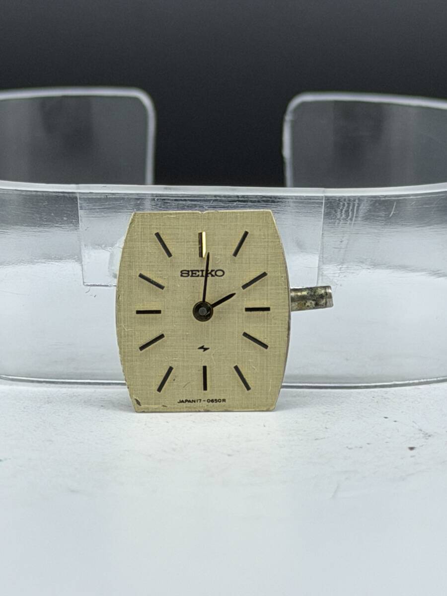 1円～ジャンク品ムーブメント　セイコー　手巻き　うらー２