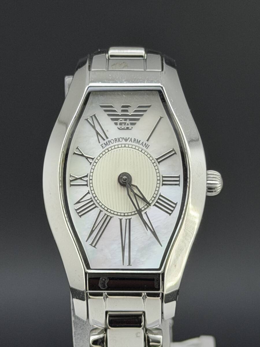 1円～ジャンク品　アルマーニ　クォーツ　BWLー１５