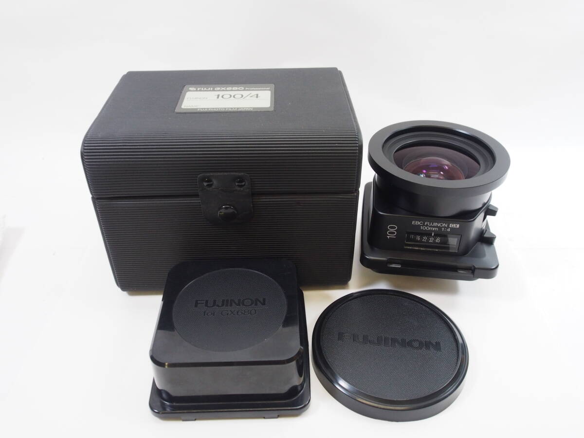 ◎FUJIFILM フジフィルム EBC FUJINON GX 100mm F4 GX680用（ケース付）