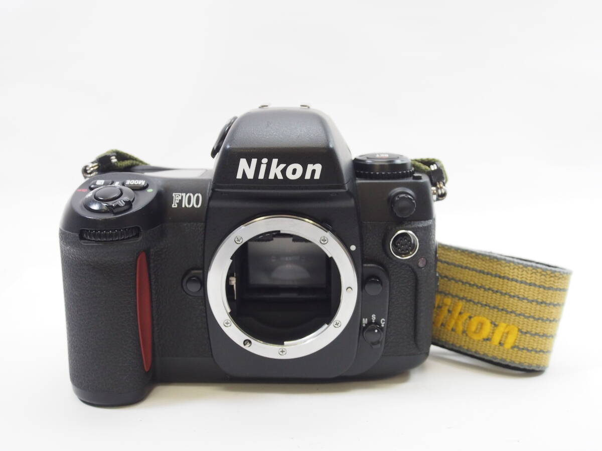 【外観美品】◎Nikon ニコン F100 ボディ ストラップ付 訳あり