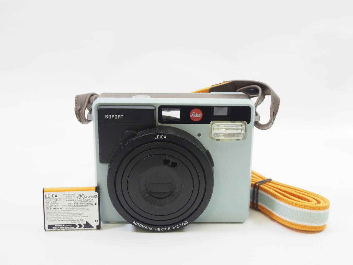 ◎Leica ライカ SOFORT ゾフォート インスタントカメラ ミント 装填済みテストフィルムおまけ