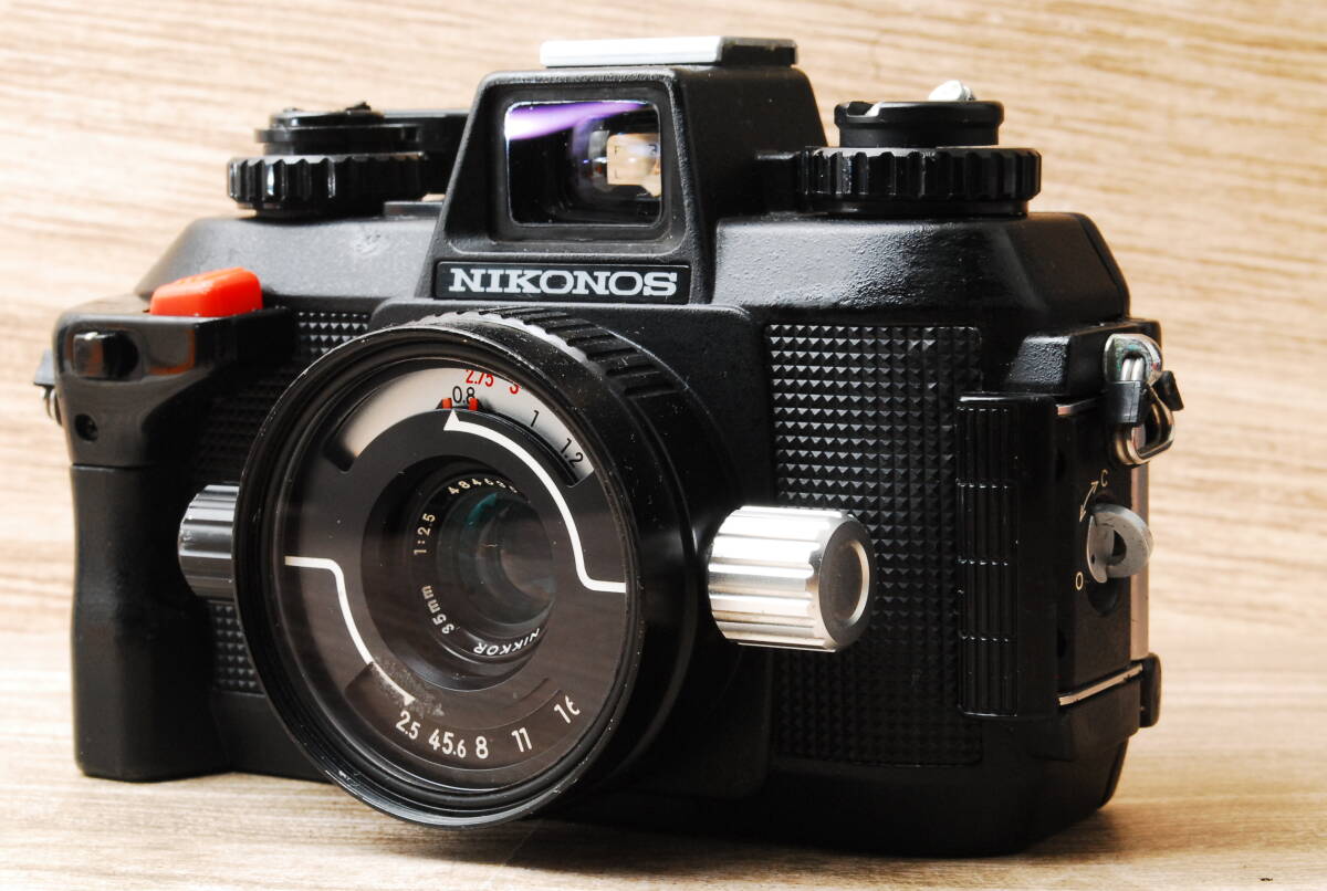 ニコンNikon NIKONOS IV-A Nikkor 35mm f2.5 基本動作確認済み #1282