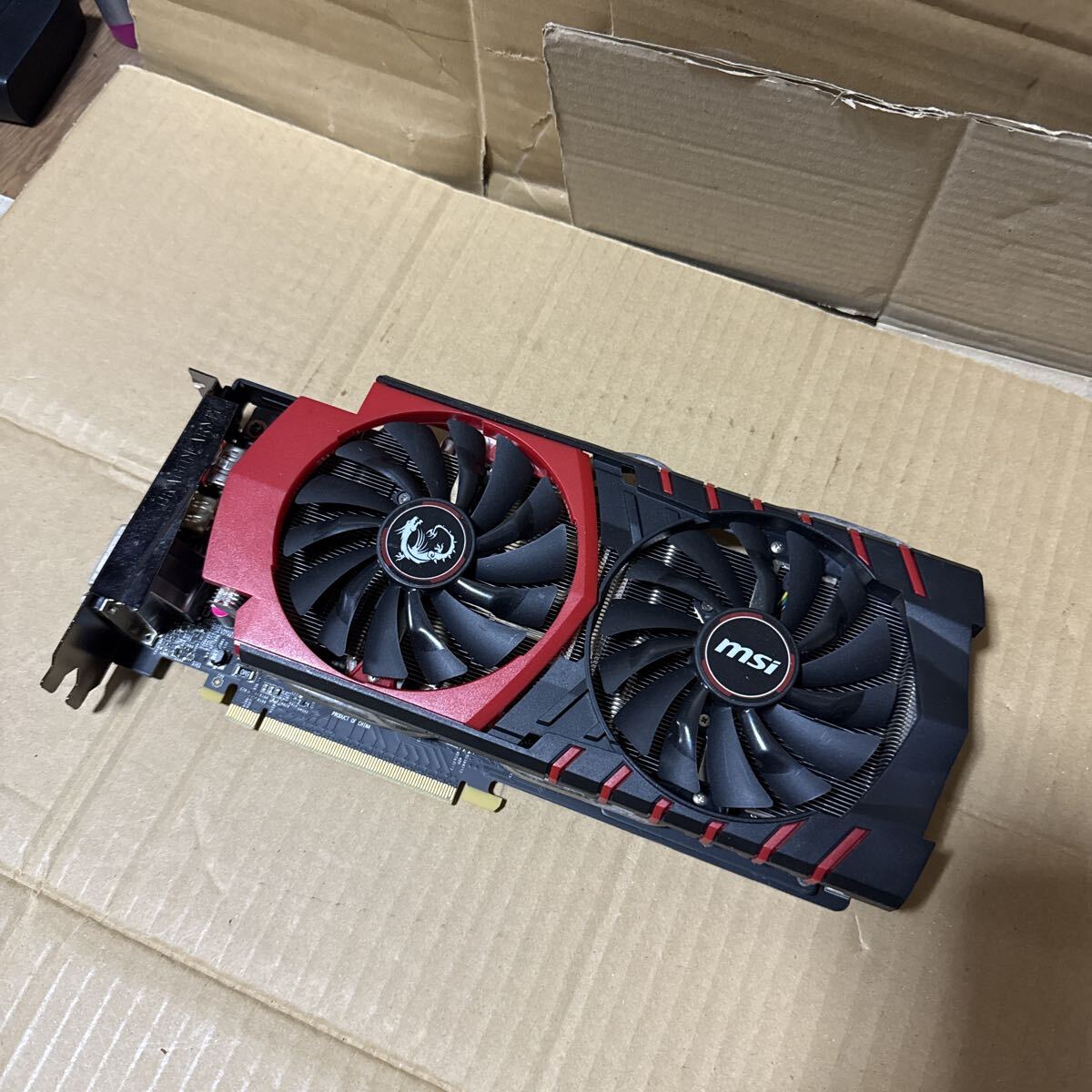 あ-8748） MSI GTX970 GAMING 4G グラフィックボード　中古現状品
