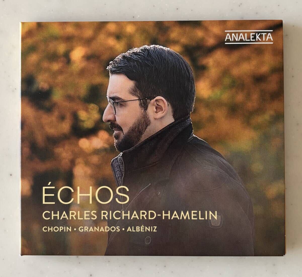 輸入盤CD Echos ショパン ワルツ グラナドス 詩的なワルツ アルベニス ベガ シャルル・リシャール＝アムラン Charles Richard-Hamelin