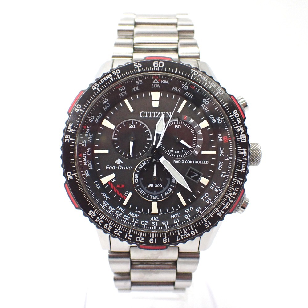 Ft1326751 シチズン 腕時計 プロマスター エコドライブ E660-S115442 メンズ CITIZEN 中古