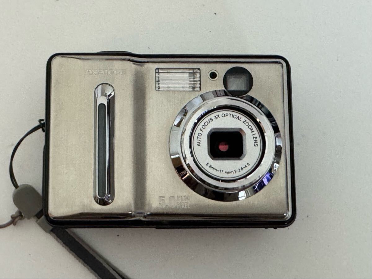EXEMODE 5.0 MEGA PIXEL デジタルカメラ 3X OPTICAL ZOOM LENS エグゼモード