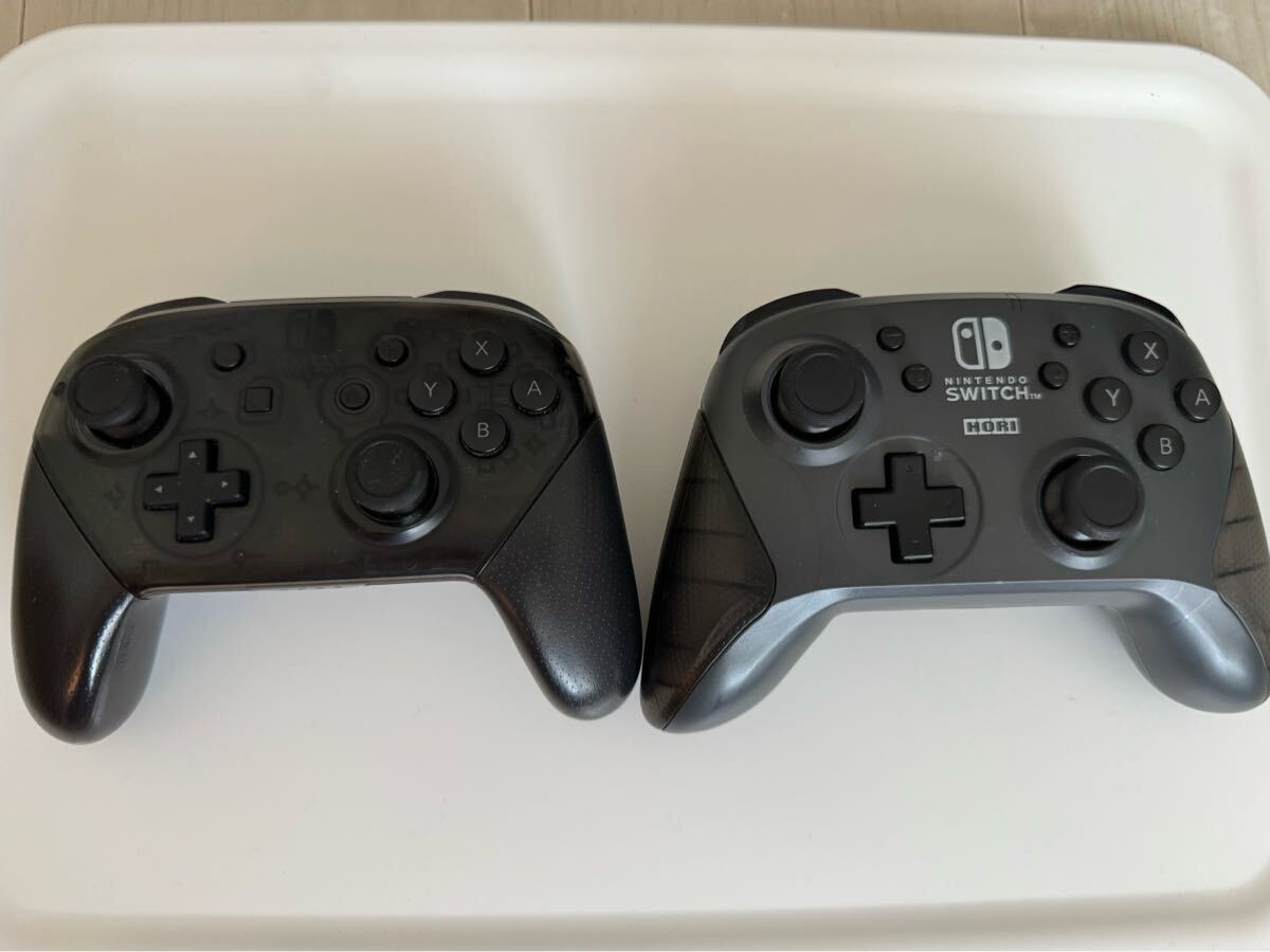 Nintendo Switch Proコントローラー HORIパッド 2個セット