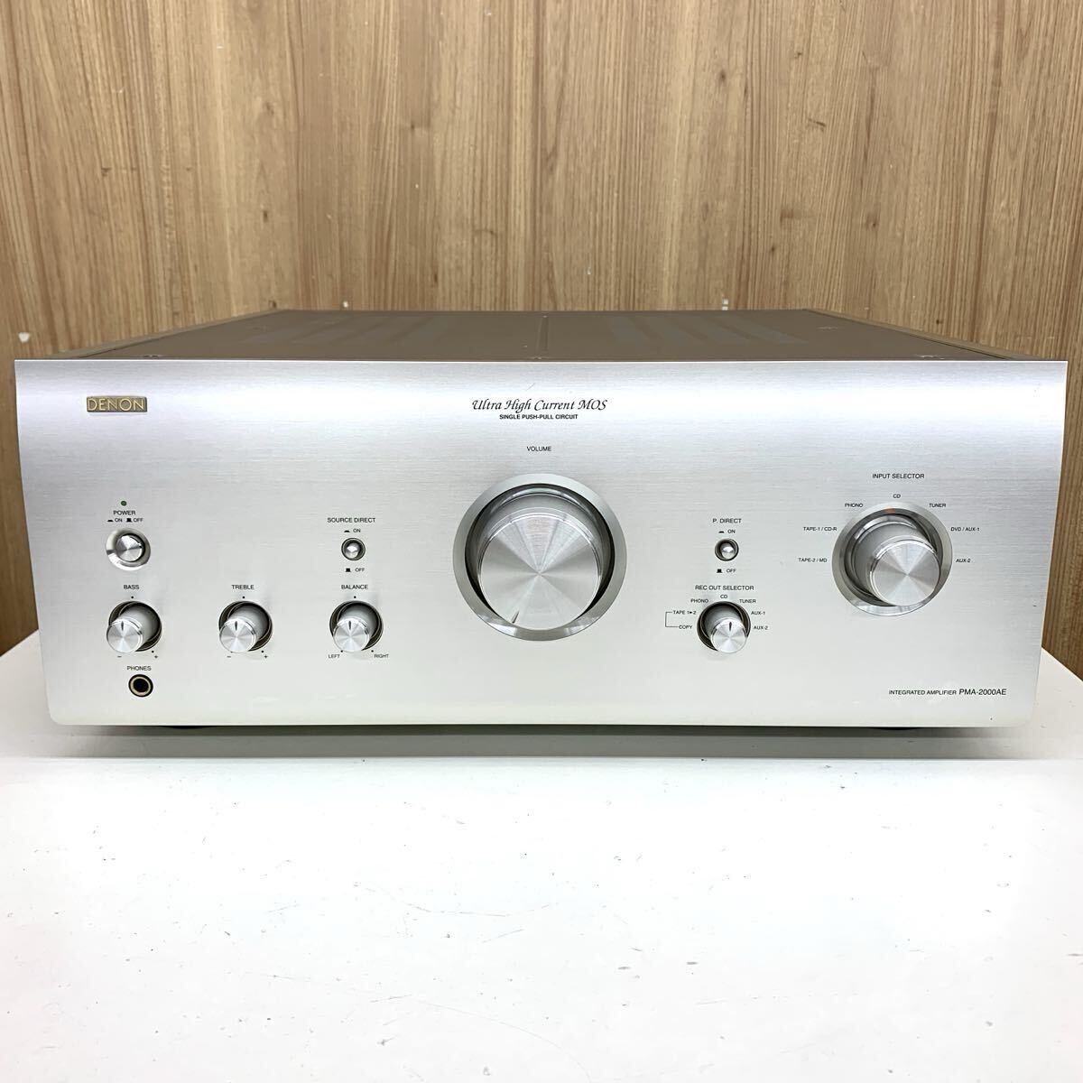【L-4】 DENON PMA-2000AE ブリメインアンプ デノン 音出し確認済み 6012-2