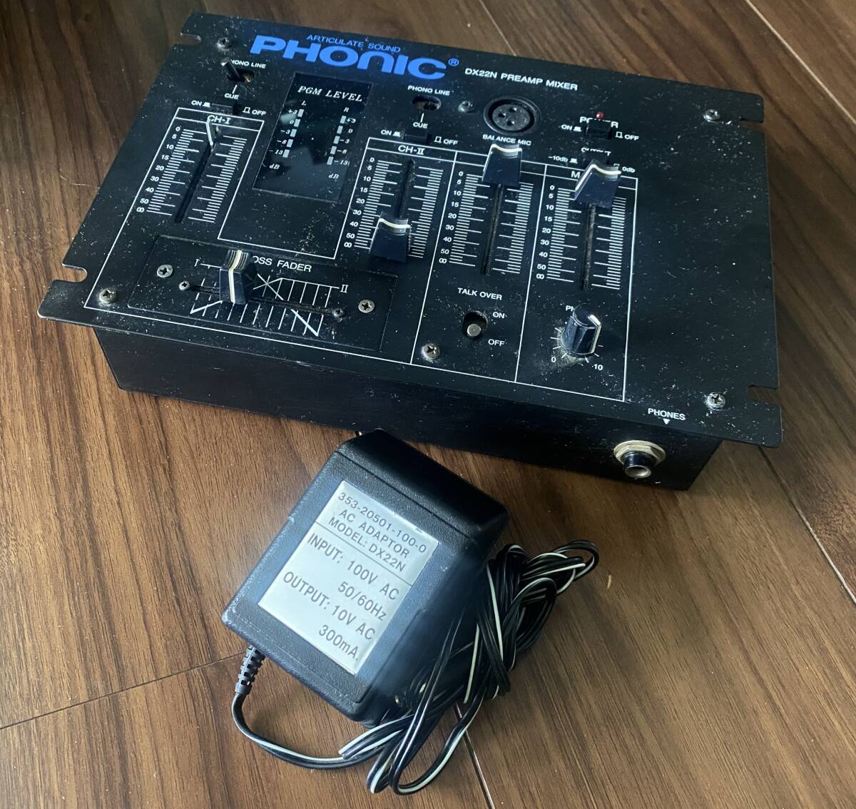 ●PHONIC(フォニック) DX22N PREAMP MIXER●動作未確認・現状品●