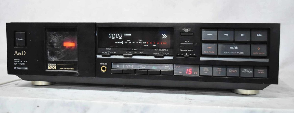 【J】A&D GX-R75CX カセットデッキ エーアンドディー 3300667
