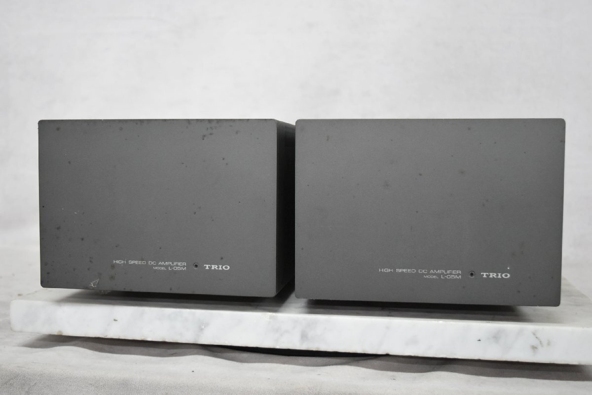 【J】TRIO L-05M モノラルパワーアンプペア トリオ 3300496