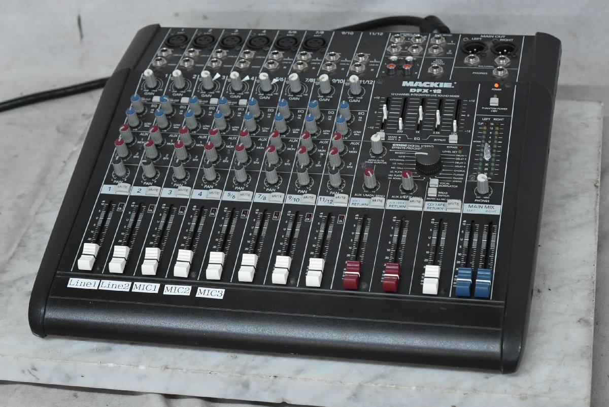 【G】Mackie DFX12⑤ アナログミキサー マッキー 2607359