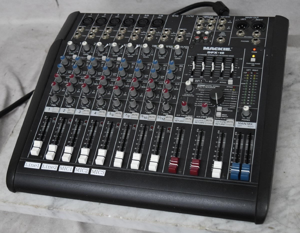 【G】Mackie DFX12① アナログミキサー マッキー 2607348