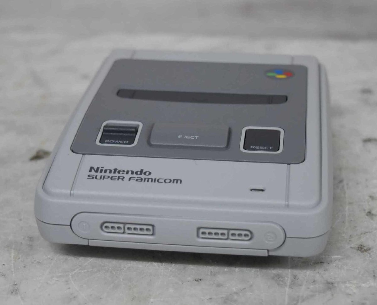 【G】Nintendo クラシックミニ スーパーファミコン ゲーム機本体 ニンテンドー 3300683