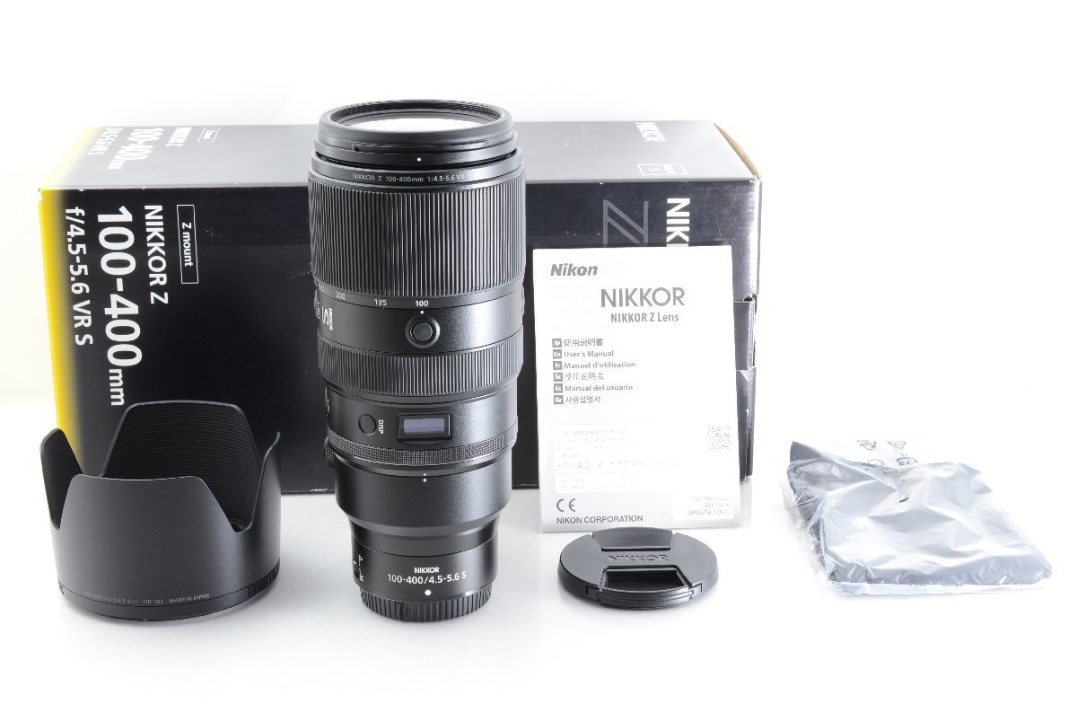 #C336 ★極上品！★Nikon NIKKOR Z 100-400mm F4.5-5.6 VR S ニコン