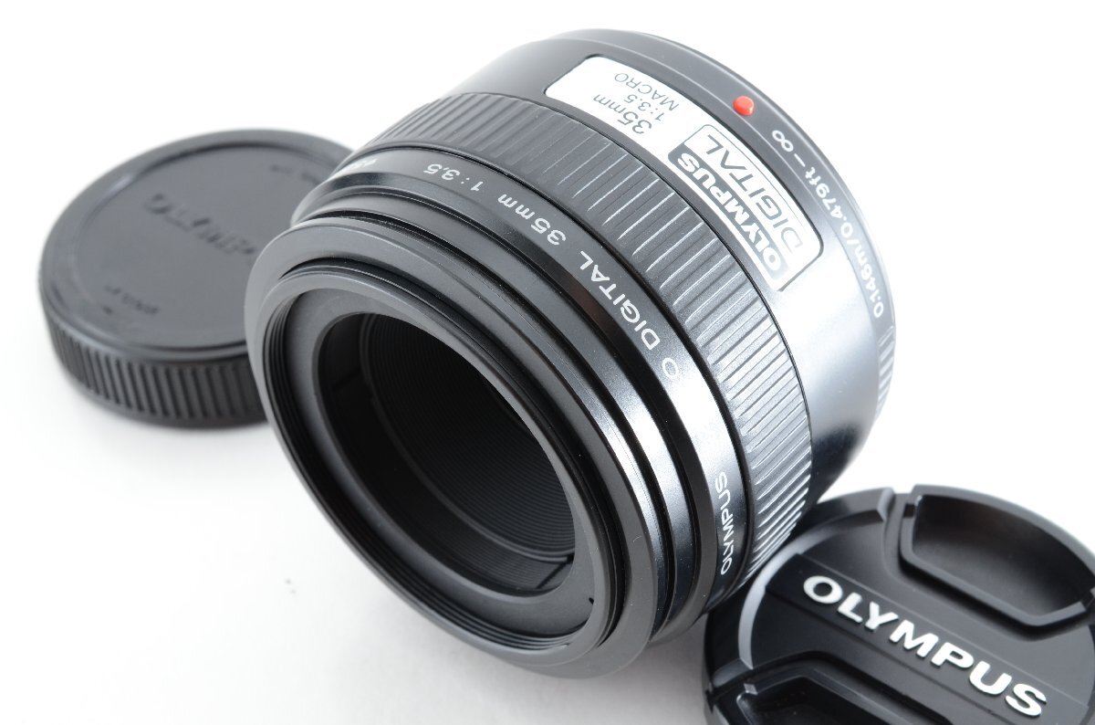 #C348 ★良品♪★OLYMPUS ZUIKO DIGITAL 35mm F3.5 MACRO オリンパス ズイコーデジタル マクロ