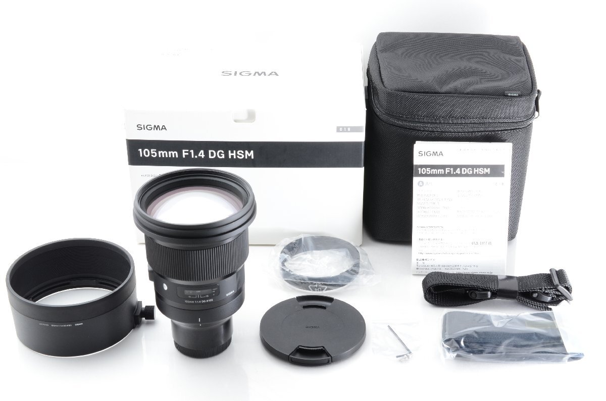 #C367 ★極上品！★SIGMA 105mm F1.4 DG HSM Art for SONY E-mount シグマ ソニー
