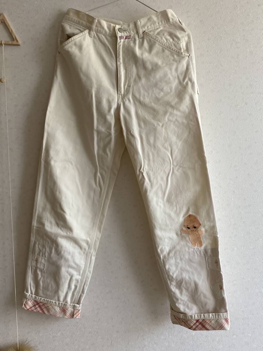 PINKHOUSE ピンクハウス　キューピー　パンツ　白
