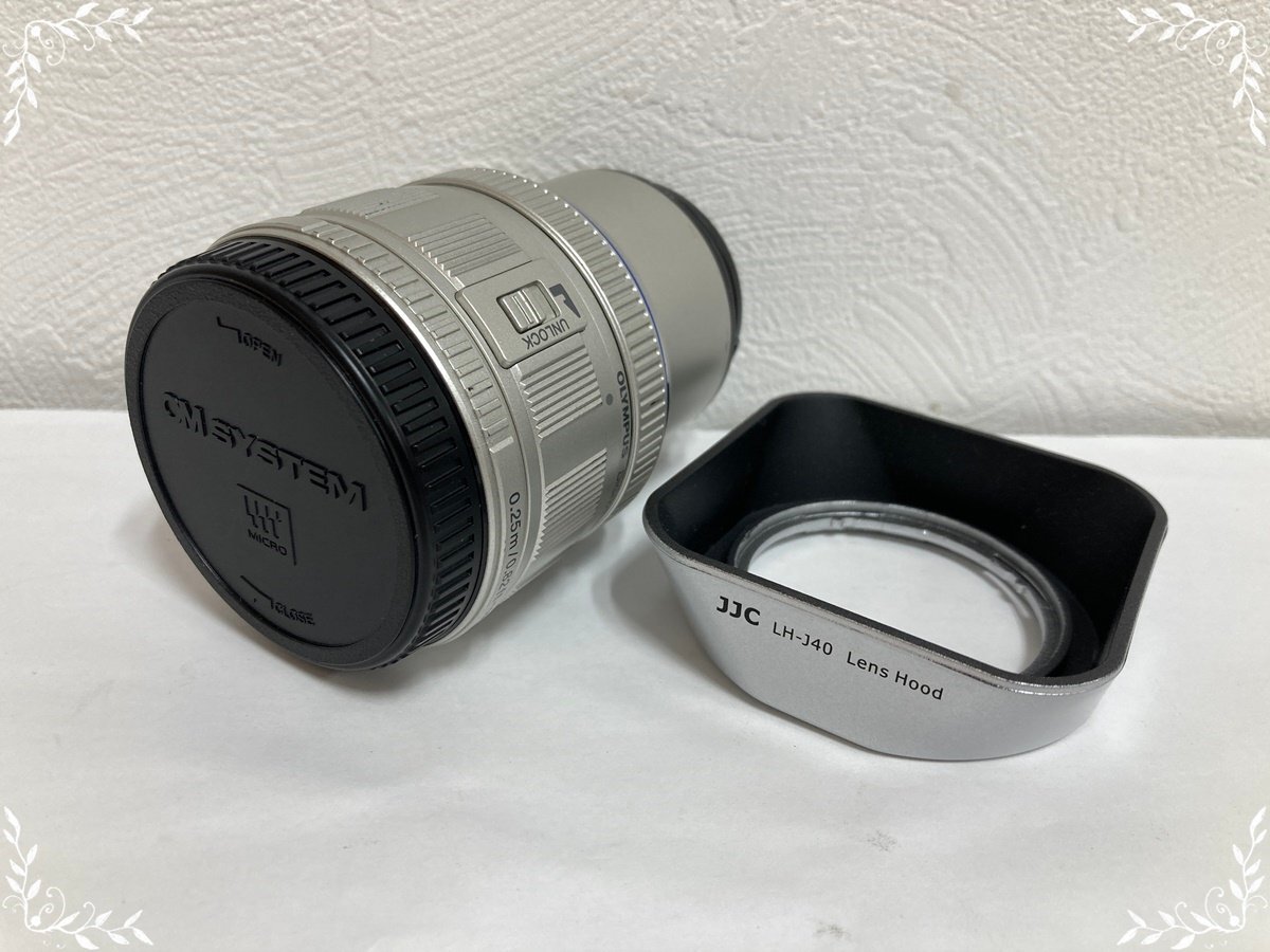 OLYMPUS　 オリンパス　M.ZUIKO DIGITAL 14-42mm 1:3.5-5.6 一眼レフカメラレンズ　レンズフード付き　