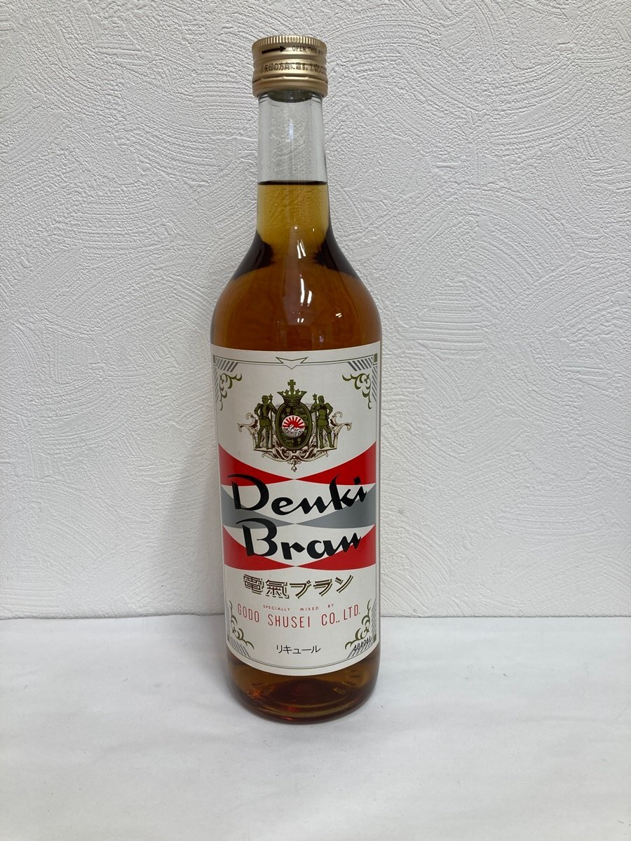 電気ブラン　デンキブラン　リキュール　　容量720ml　アルコール30％　お酒　未開栓