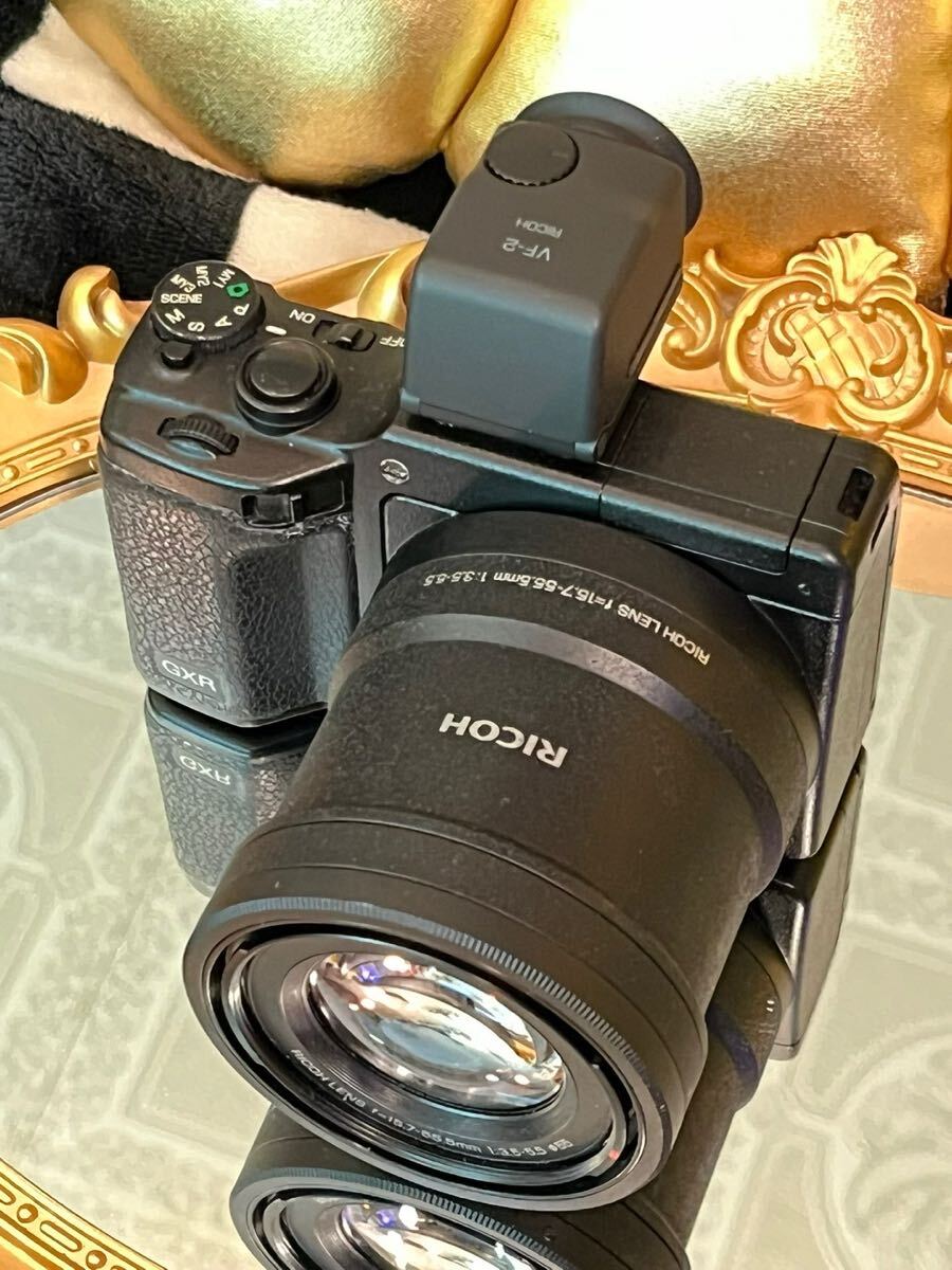 RICOH GXR+A12ライカM+P10+S10+VF-2 元箱完備 極美品セット リコー