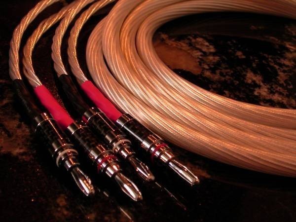 99万 史上最強 これがゴール FVG 銀線 スピーカーケーブル 6mペア 605 Nordost Odinと略同じ素材 6ｍ×2本（ペア） 合計12ｍ