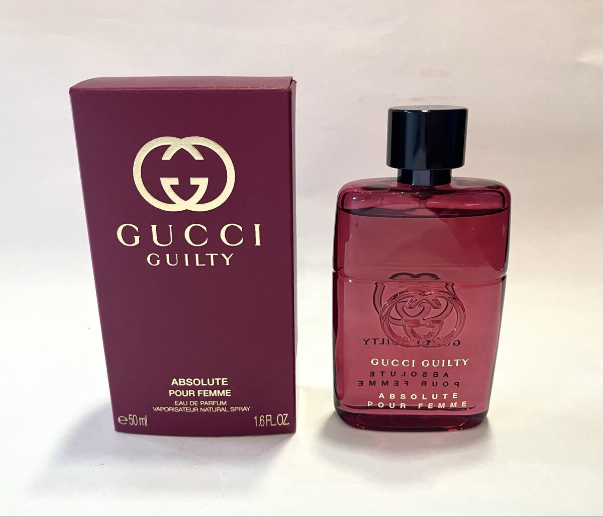 GUCCI グッチ 香水 ギルティ アブソリュート 50ml 数回使用 残量9割以上