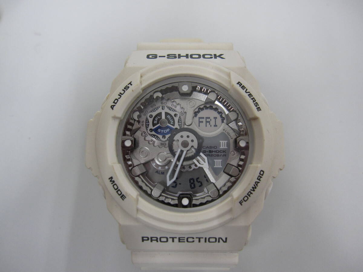 ★#786B 【中古品】カシオ CASIO G-SHOCK ジーショック G-SHOCK GA-300 白
