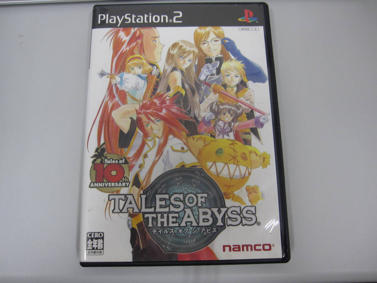 ★#50W 【長期保管品】PS2ソフト TALES OF THE ABYSS テイルズ オブ ジ アビス プレイステーション2