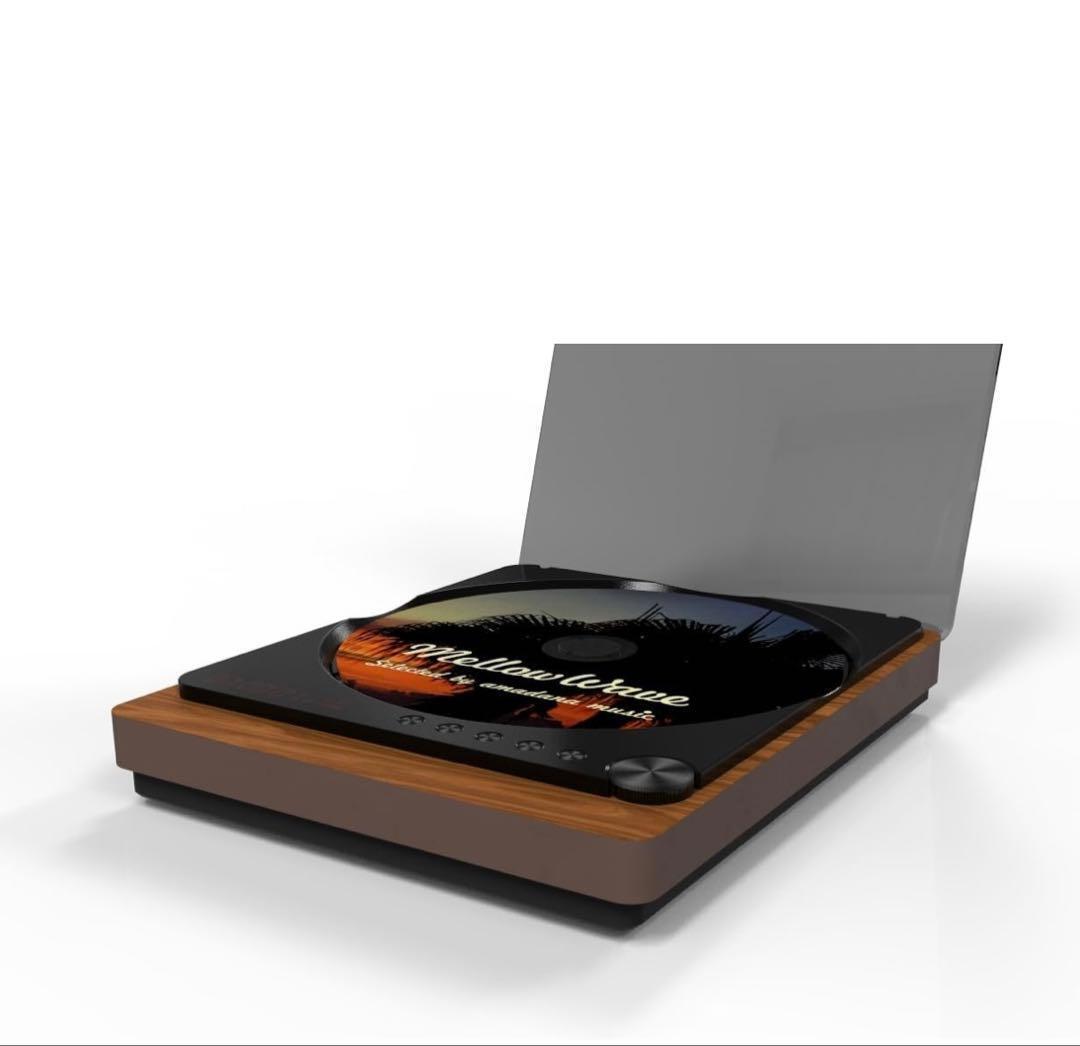 新品未使用！Amadana Music CDプレーヤー AM-PCD-201-S