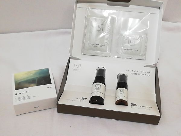 N organic エヌオーガニック ＆WOLF UV セラムリキッドファンデーション UF-002 +モイスチュア＆バランシング トライアルキット