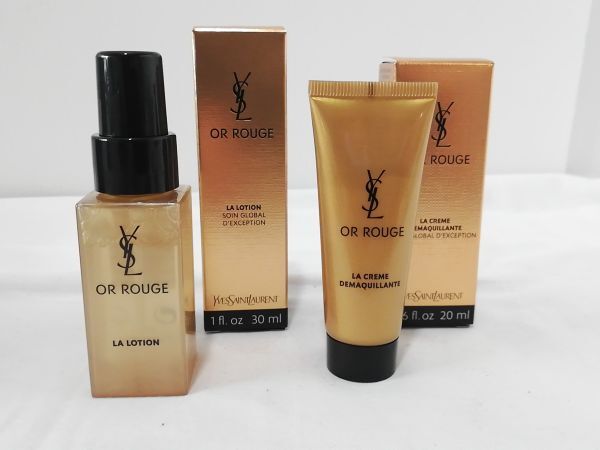 YSL イヴサンローラン オールージュ デビューコフレ ローション 化粧水 ＋ クレームデマキヤント クレンジングクリーム 試供品セット