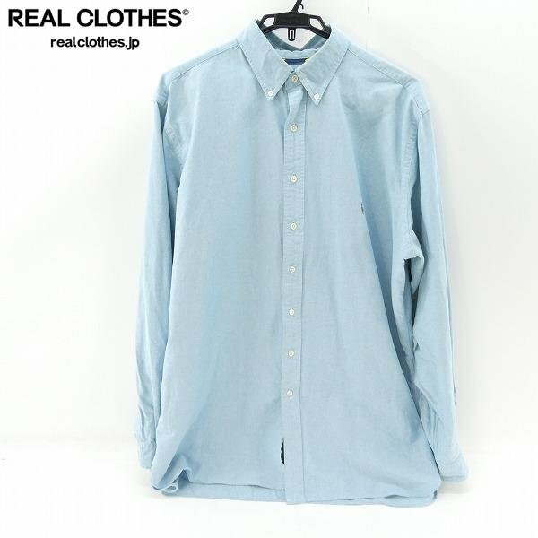 ☆Polo Ralph Lauren/ポロ ラルフローレン CLASSIC FIT 長袖シャツ /XLT /060