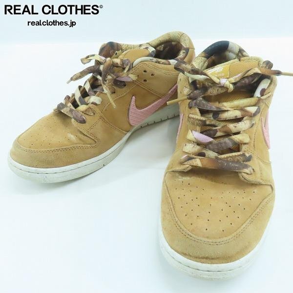 NOTE Manchester×Nike/ノート マンチェスター×ナイキ SB Dunk Low Flax ダンクロー IO9508-200/29.5 /080