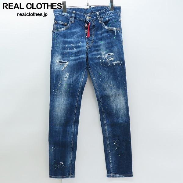 DSQUARED2/ディースクエアード 23SS SKATER JEAN デニムパンツ S71LB0635 S30342/42 /060