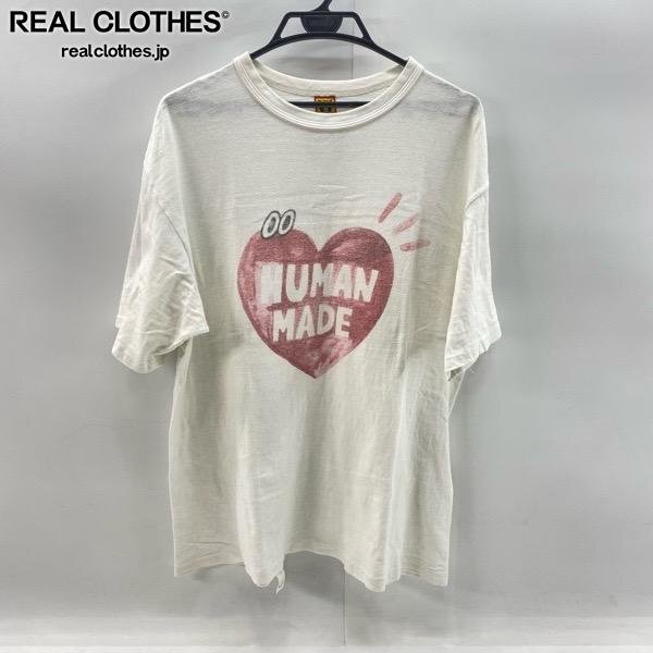 ☆HUMAN MADE/ヒューマンメイド 半袖プリントTシャツ/XL /UPK
