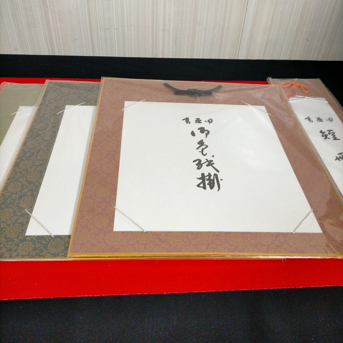 ● 色紙　 御色紙装　短冊掛け●未使用品