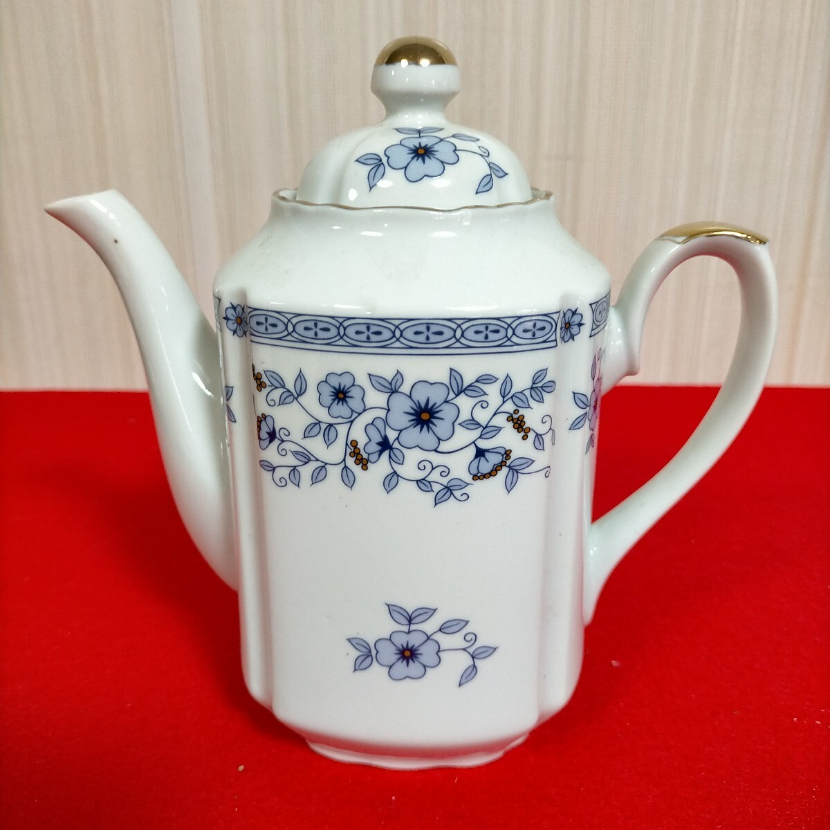 ●NISSEI ＣＨINA ティーポット 昭和レトロ ●Ｈ-9
