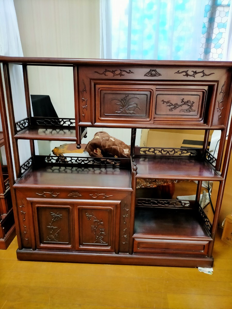 ● 飾り棚　 茶箪笥　 違い棚●