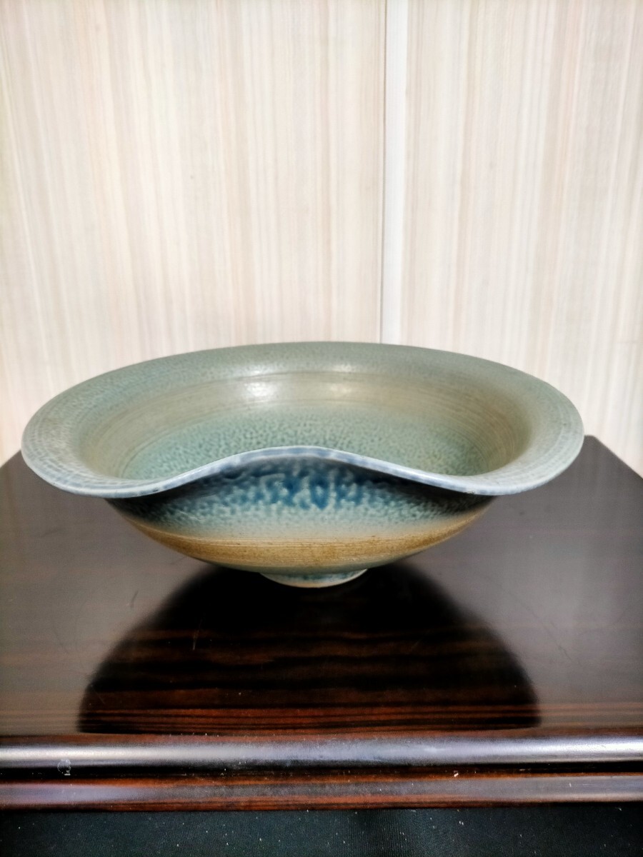 ● 花器 茶道具 水盤 陶器●