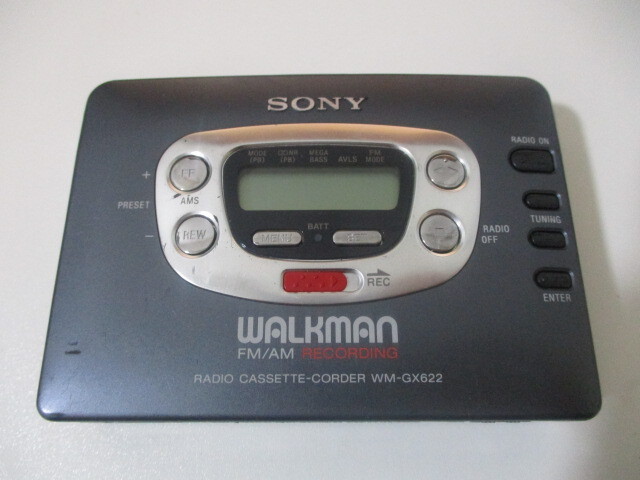 通電不可 SONY WM-GX622 Walkman WALKMAN ソニー カセットウォークマン ウォークマン ラジオカセットレコーダー ジャンク g53