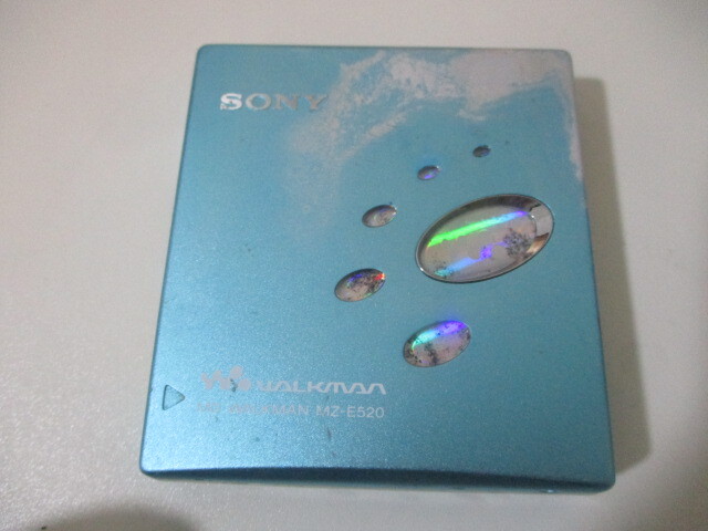  通電不可 SONY MDウォークマン MDプレーヤー MZ-E520 ソニー ジャンク g54