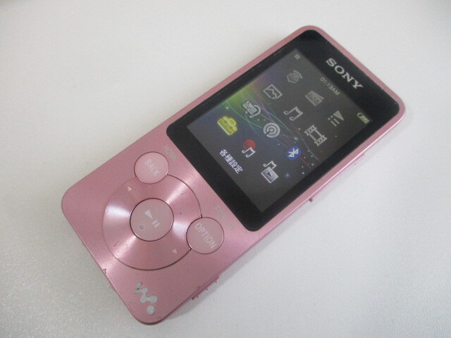 動作確認済 初期化済 SONY ソニー WALKMAN Sシリーズ NW-S784 8GB ホワイト Bluetooth対応 g61
