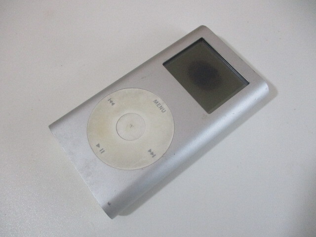 通電確認済 Apple iPod mini 4GB A1051 オーディオプレーヤー g79