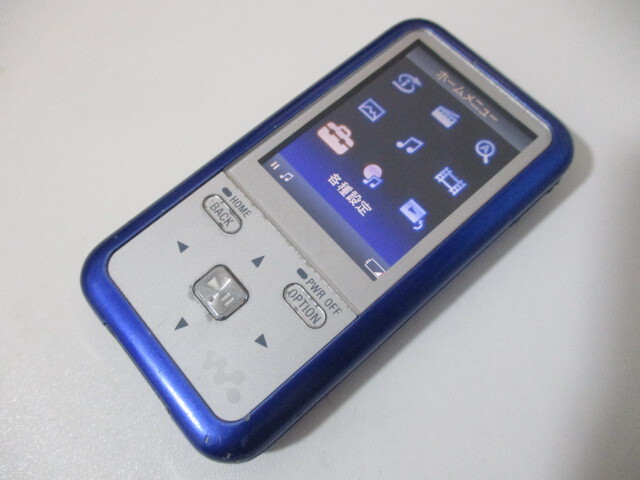 動作確認済 初期化済 SONY ウォークマン NW-S718F 8GB ソニー オーディオプレーヤー g119