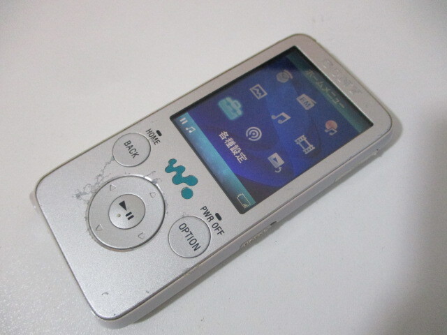 動作確認済 初期化済 ソニー デジタルウォークマン NW-S636F SONYWALKMAN オーディオプレーヤー g122