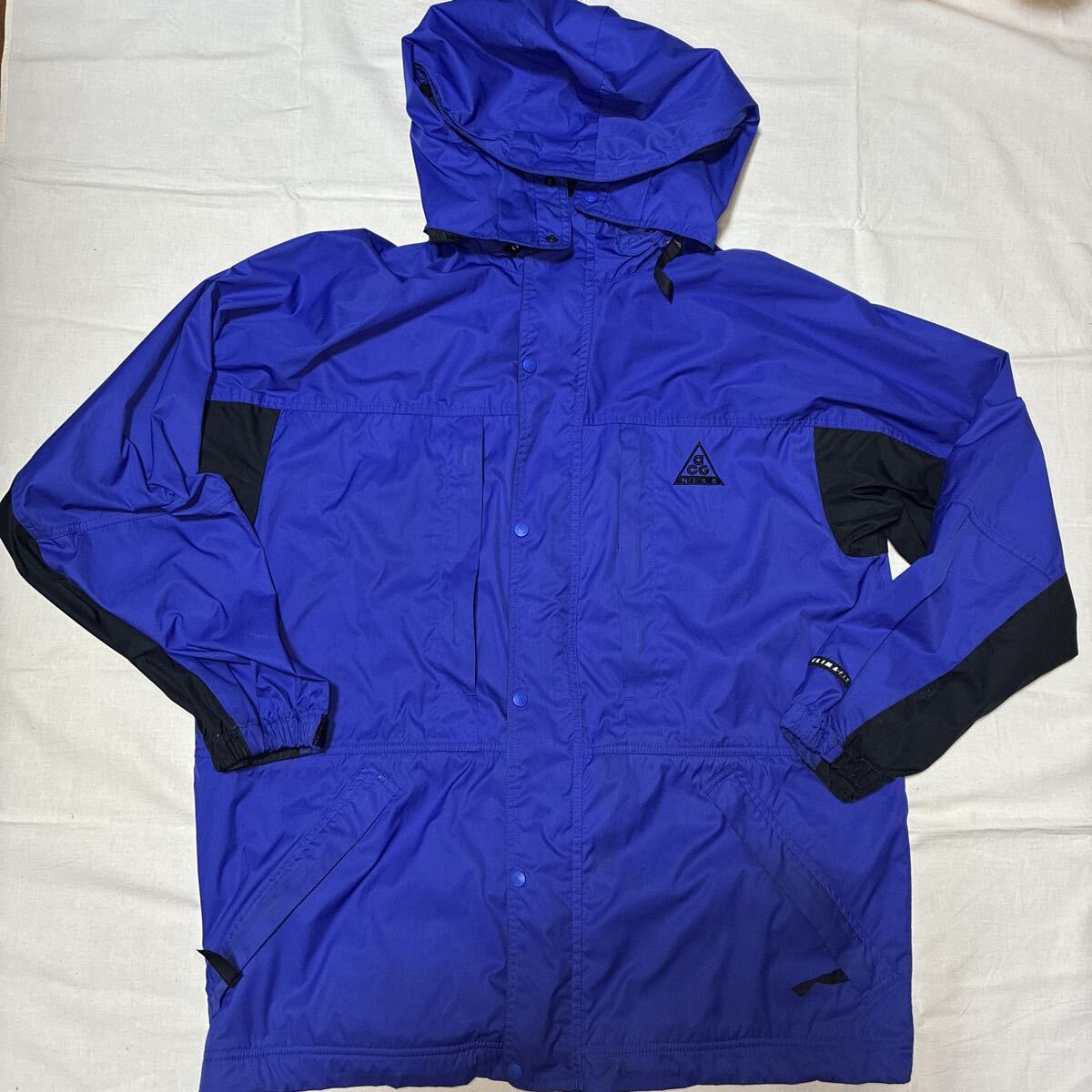 NIKE ACG ナイキ マウンテンパーカー ジャケット ブルー　ビンテージ L 90s