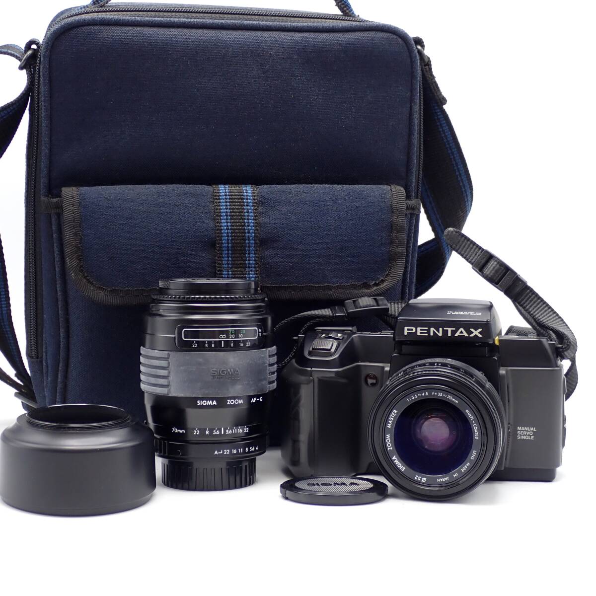 1円～☆PENTAX ペンタックス 一眼レフカメラ フィルムカメラ SIGMA 1:3～4.5 f＝35～70mm レトロ アンティーク コレクション/増0513-500